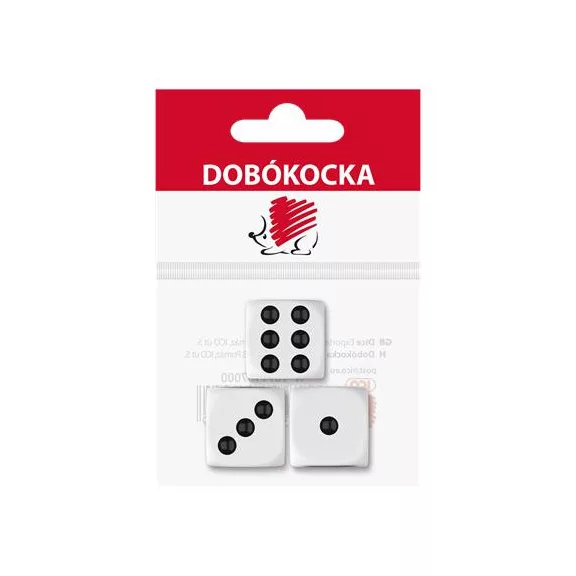 Dobókocka, ICO "Süni", 3 darab