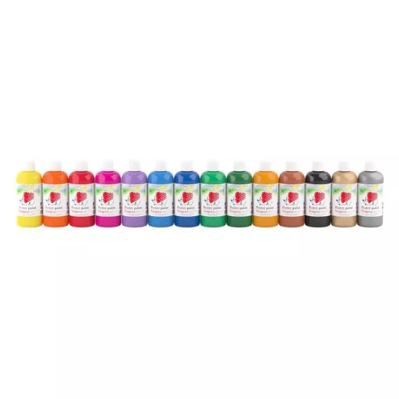 Tempera, 500 ml, ICO "Süni", fekete