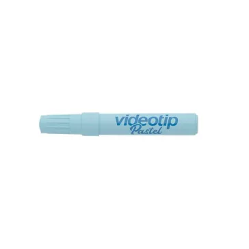   Szövegkiemelő, 1-4 mm, ICO "Videotip", pasztell kék