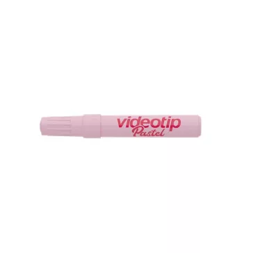   Szövegkiemelő, 1-4 mm, ICO "Videotip", pasztell rózsaszín