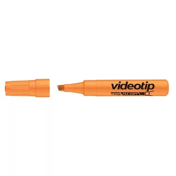   Szövegkiemelő, 1-4 mm, ICO "Videotip", narancssárga