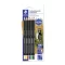 Jelölőceruza készlet, mindenre író, vízálló, STAEDTLER "Lumocolor® permanent glasochrom 108 20", 6 különböző szín
