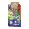 Színes ceruza készlet, grafitceruzával, hegyezővel,  jumbo, STAEDTLER "Noris® junior 140", 5+1 szín