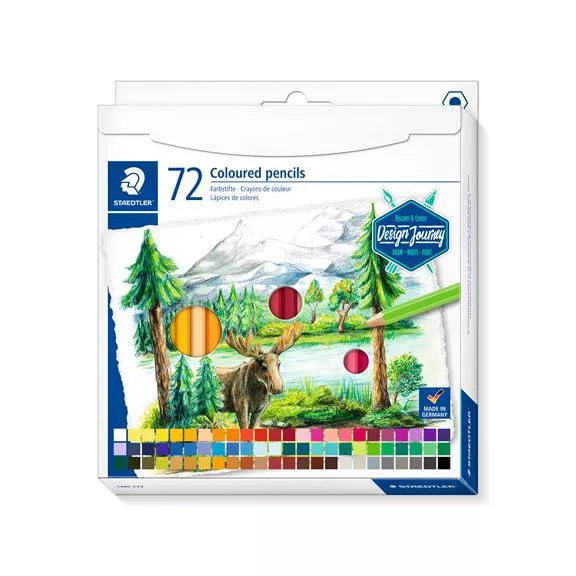 Színes ceruza készlet, hatszögletű, STAEDTLER "146 C", 72 különböző szín Színes ceruza készlet, hatszögletű, STAEDTLER "146 C", 72 különböző szín