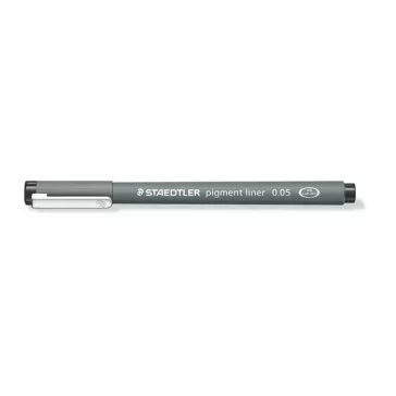   Tusfilc, 0,05 mm, STAEDTLER "Pigment Liner 308", fekete