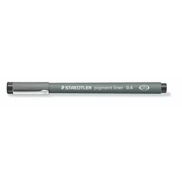   Tusfilc, 0,4 mm, STAEDTLER "Pigment Liner 308", fekete