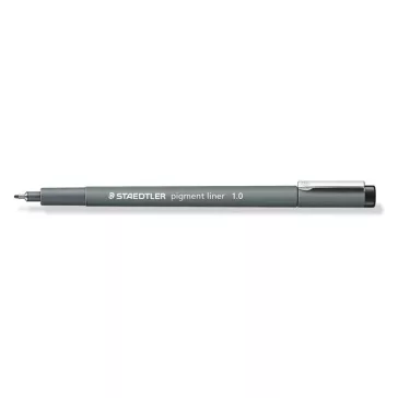   Tusfilc, 1 mm, STAEDTLER "Pigment Liner 308", fekete