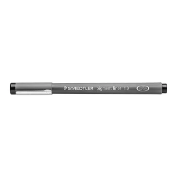   Tusfilc, 1 mm, STAEDTLER "Pigment Liner 308", fekete