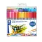 Filctoll készlet, 0,8/3,0 mm, kétvégű, STAEDTLER® "3200", 120 különböző szín