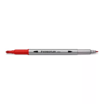   Filctoll készlet, 0,8/3,0 mm, kétvégű, STAEDTLER® "3200", 36 különböző szín