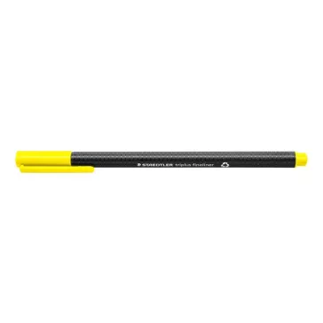 Tűfilc, 0,3 mm, STAEDTLER "Triplus 334", sárga