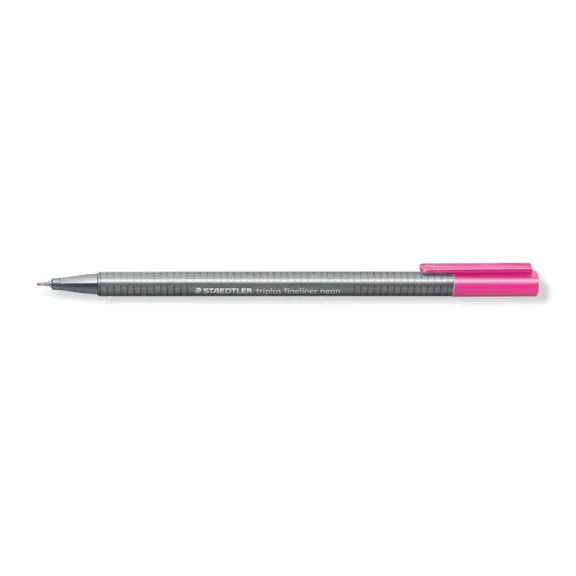 Tűfilc, 0,3 mm, STAEDTLER "Triplus 334", neon rózsaszín Tűfilc, 0,3 mm, STAEDTLER "Triplus 334", neon rózsaszín