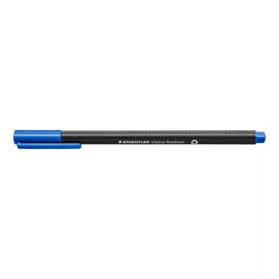 Tűfilc, 0,3 mm, STAEDTLER "Triplus 334", ciánkék Tűfilc, 0,3 mm, STAEDTLER "Triplus 334", ciánkék