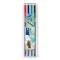 Tűfilc készlet, 0,3 mm, STAEDTLER "Triplus 334", 4 különböző szín