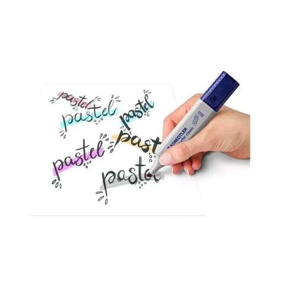 Szövegkiemelő, 1-5 mm, STAEDTLER "Textsurfer Classic Pastel 364 C", világos szürke