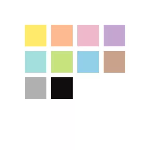 Szövegkiemelő készlet, 1-5 mm, STAEDTLER "Textsurfer Classic Pastel 364 C", 10 különböző szín