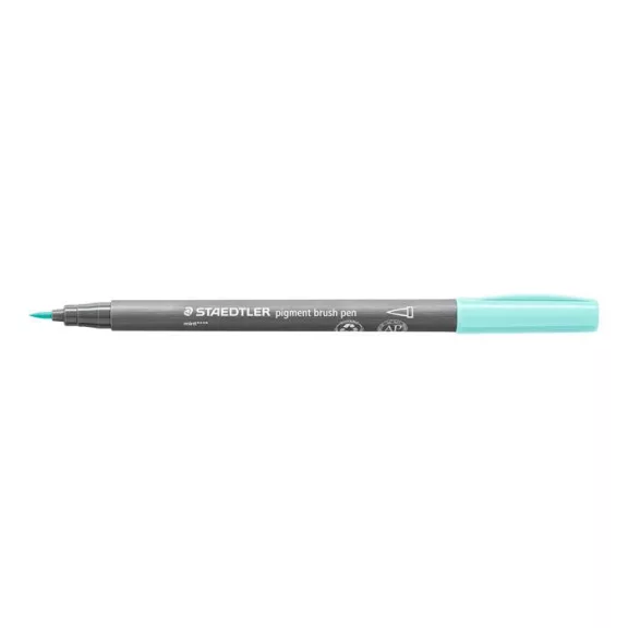 Ecsetirón készlet, STAEDTLER "Pigment brush 371", 12 különböző pasztell szín Ecsetirón készlet, STAEDTLER "Pigment brush 371", 12 különböző pasztell szín
