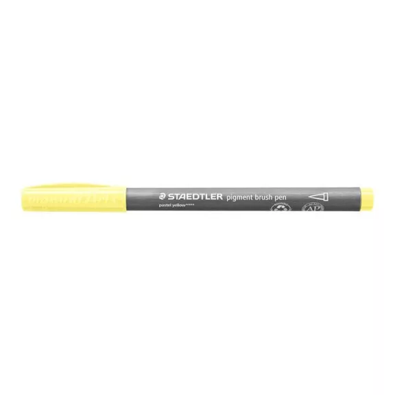 Ecsetirón készlet, STAEDTLER "Pigment brush 371", 12 különböző pasztell szín Ecsetirón készlet, STAEDTLER "Pigment brush 371", 12 különböző pasztell szín