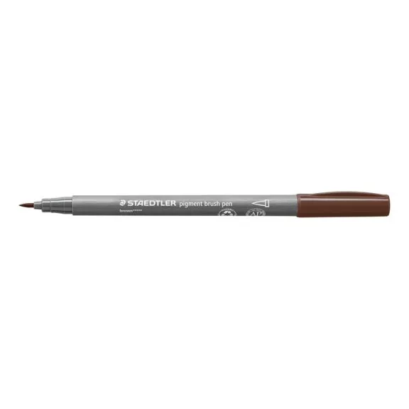 Ecsetirón készlet, STAEDTLER "Pigment brush 371", 24 különböző szín Ecsetirón készlet, STAEDTLER "Pigment brush 371", 24 különböző szín