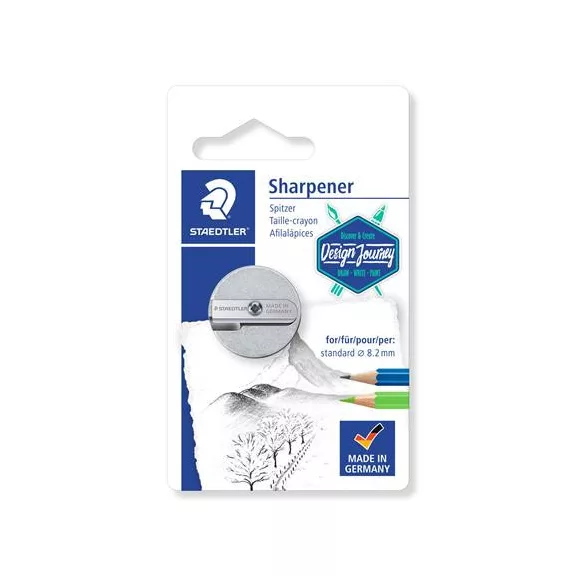 Hegyező, kétlyukú, fém, STAEDTLER "510 25" Hegyező, kétlyukú, fém, STAEDTLER "510 25"