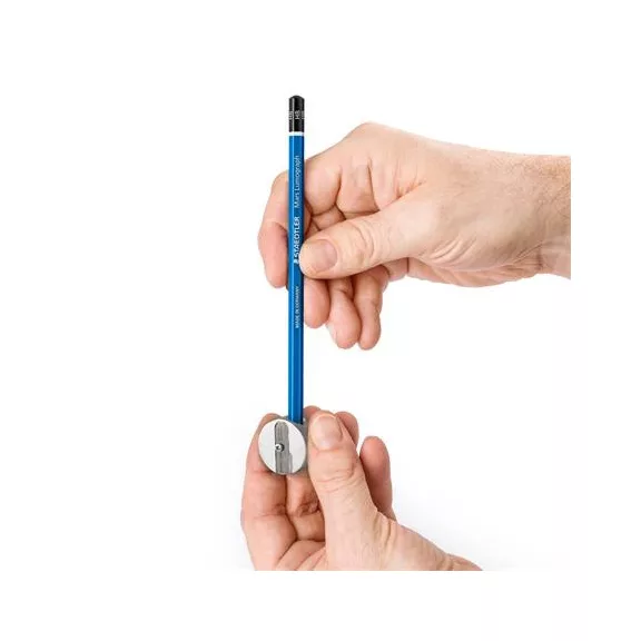 Hegyező, kétlyukú, fém, STAEDTLER "510 25" Hegyező, kétlyukú, fém, STAEDTLER "510 25"