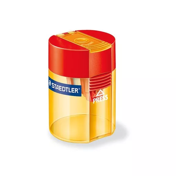 Hegyező, egylyukú, tartályos, STAEDTLER "511", vegyes színek Hegyező, egylyukú, tartályos, STAEDTLER "511", vegyes színek