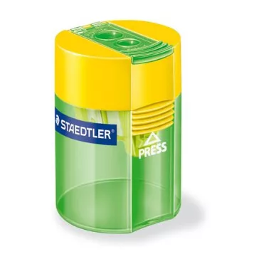   Hegyező, kétlyukú, tartályos, STAEDTLER "512", vegyes színek