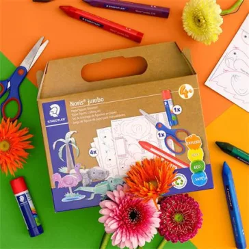   Papírfigurás kreatív készlet, STAEDTLER "Noris® jumbo 61 C4"