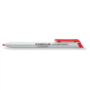   Jelölőkréta adagoló, mindenre író, lemosható (omnichrom), STAEDTLER "Lumocolor 768", piros