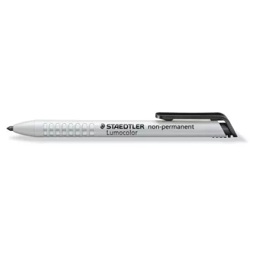   Jelölőkréta adagoló, mindenre író, lemosható (omnichrom), STAEDTLER "Lumocolor 768", fekete
