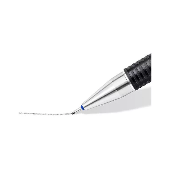 Nyomósirón, 0,7 mm, STAEDTLER "Mars micro 775", kék