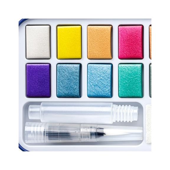 Vízfesték, 12 darabos, STAEDTLER "Design journey 888"