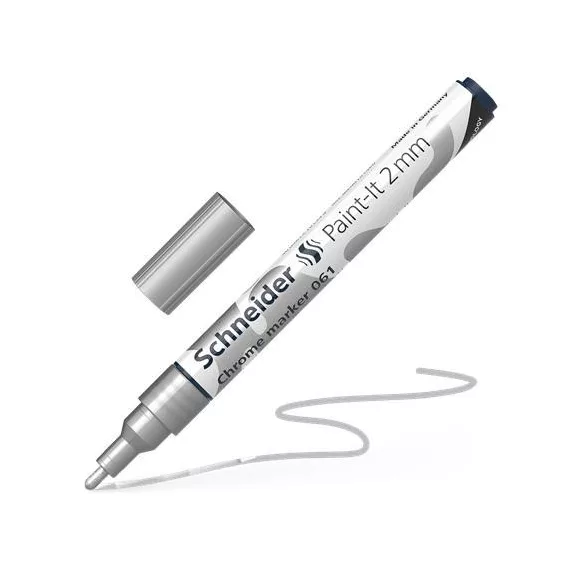 Króm marker, 2 mm, SCHNEIDER "Paint-It 061"