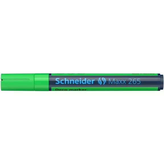 Krétamarker, 2-3 mm, SCHNEIDER "Maxx 265", világos zöld