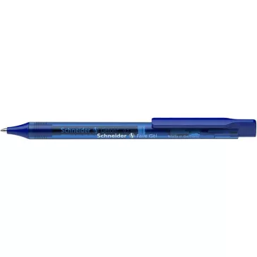   Zseléstoll, 0,4 mm, nyomógombos, SCHNEIDER "Fave Gel", kék