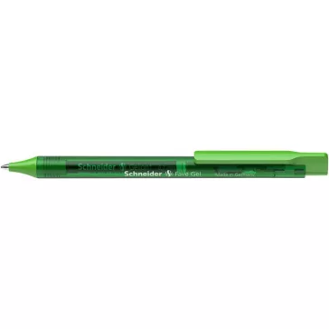   Zseléstoll, 0,4 mm, nyomógombos, SCHNEIDER "Fave Gel", zöld