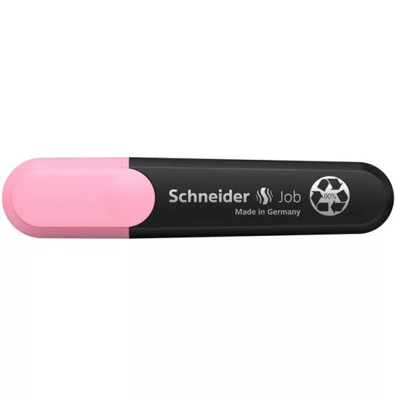 Szövegkiemelő, 1-5 mm, SCHNEIDER "Job Pastel", világos rózsaszín