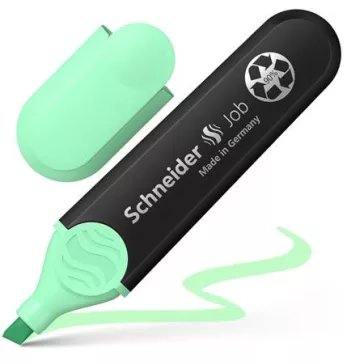   Szövegkiemelő, 1-5 mm, SCHNEIDER "Job Pastel", menta