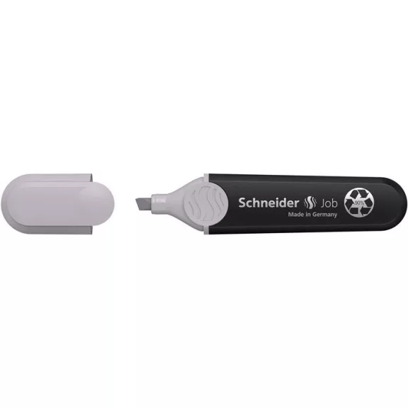 Szövegkiemelő, 1-5 mm, SCHNEIDER "Job Pastel", szürke