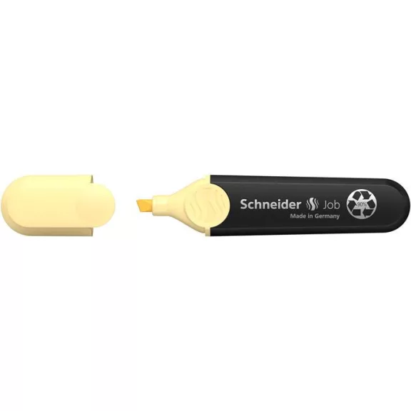 Szövegkiemelő, 1-5 mm, SCHNEIDER "Job Pastel", vanília
