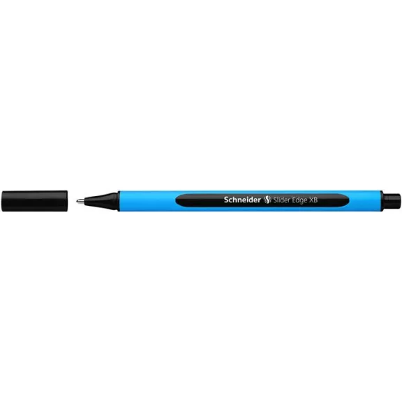 Golyóstoll, 0,7 mm, kupakos, SCHNEIDER "Slider Edge XB", fekete