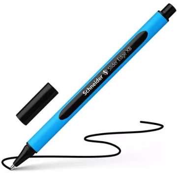   Golyóstoll, 0,7 mm, kupakos, SCHNEIDER "Slider Edge XB", fekete