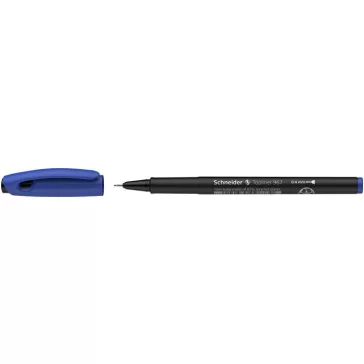 Tűfilc, 0,4 mm, SCHNEIDER "Topliner 967", kék