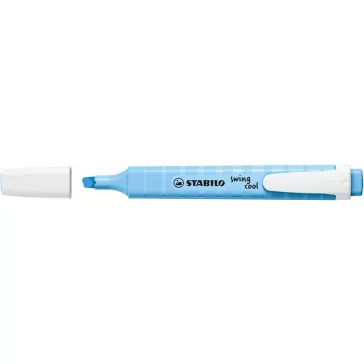   Szövegkiemelő, 1-4 mm, STABILO "Swing Cool Pastel", jeges kék