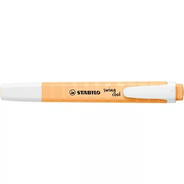  Szövegkiemelő, 1-4 mm, STABILO "Swing cool Pastel", halvány narancs