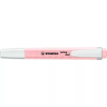   Szövegkiemelő, 1-4 mm, STABILO "Swing Cool Pastel", pink