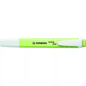   Szövegkiemelő, 1-4 mm, STABILO "Swing Cool Pastel", harmatos lime