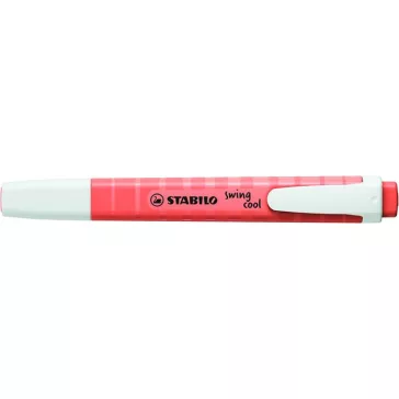   Szövegkiemelő, 1-4 mm, STABILO "Swing Cool Pastel", halvány korall