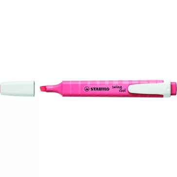   Szövegkiemelő, 1-4 mm, STABILO "Swing Cool Pastel", cseresznyevirág