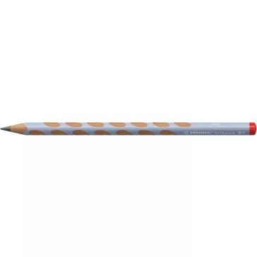   Grafitceruza, HB, háromszögletű, jobbkezes, vastag, STABILO "EASYgraph", pasztellkék